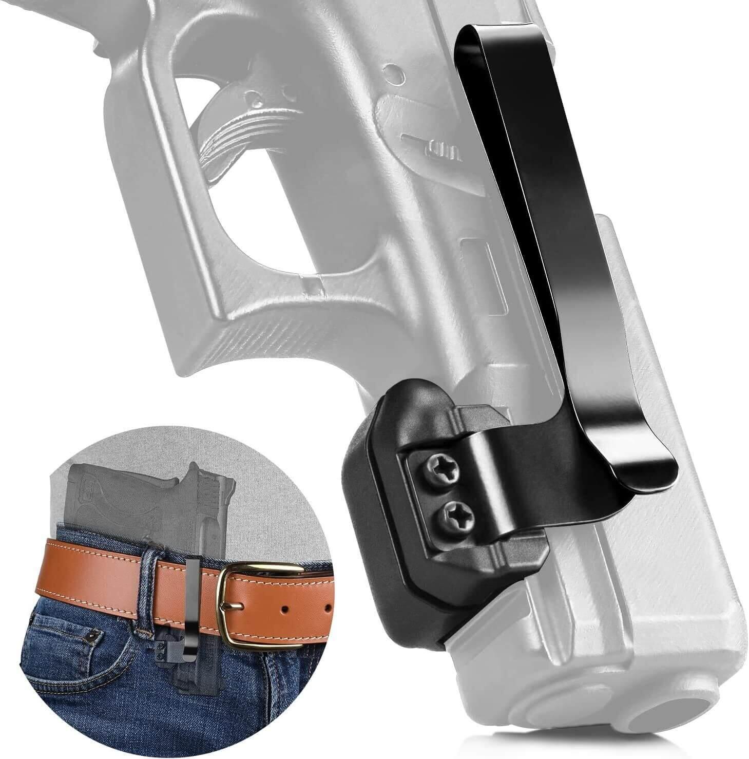 Universal Rail Gun Clip Concealed Carry Gun Clip Fit Gun w/Rail3.1 Inch and Plus | Gun & Flower Gun & Flower