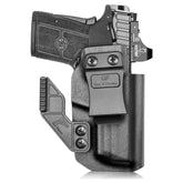 S&W Equalizer Holster, Optic Cut & Claw, IWB Kydex Holster Fit S&W Equalizer, M&P 380 Shield EZ, Inside Waistband Concealed Carry Holster, Adjustable Cant, Right-Hand | Gun & Flower Gun & Flower