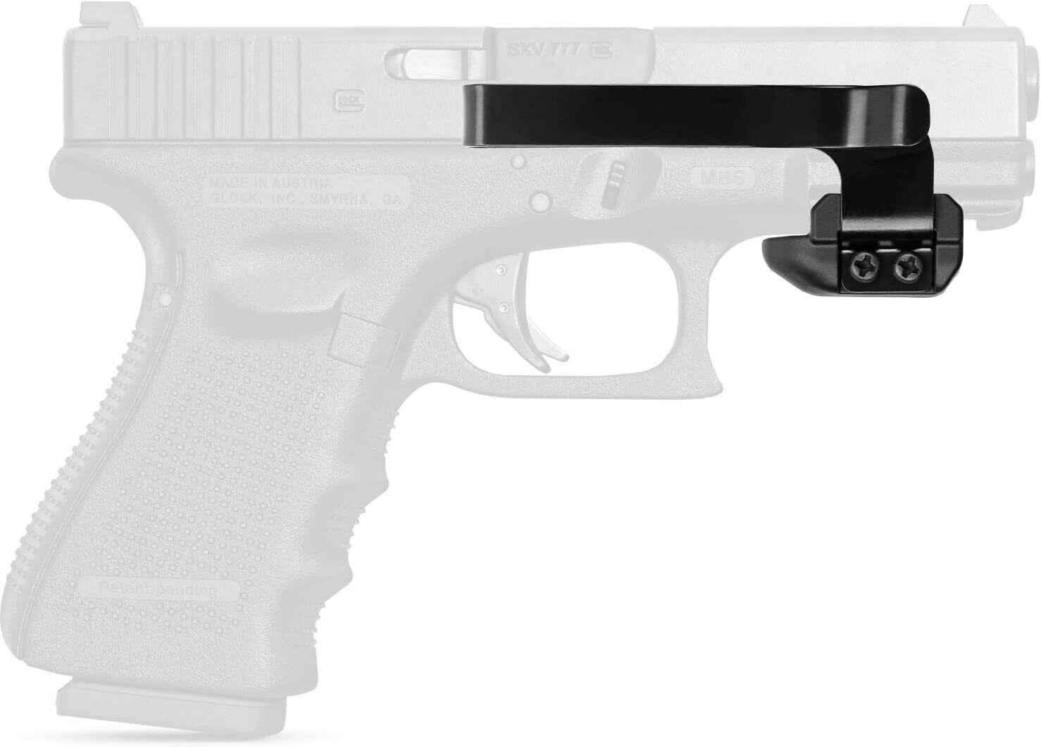 Universal Rail Gun Clip Concealed Carry Gun Clip Fit Gun w/Rail3.1 Inch and Plus | Gun & Flower Gun & Flower