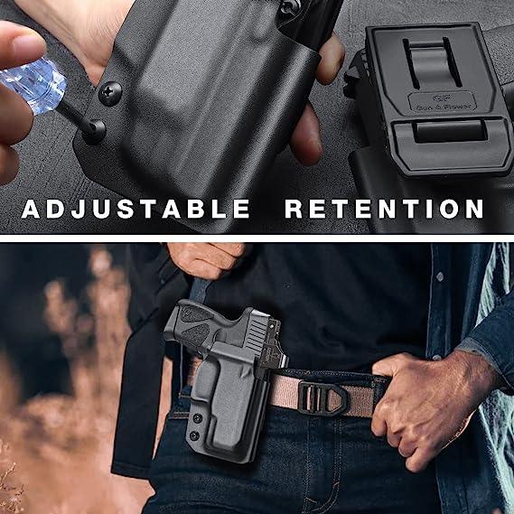 Glock 43/43X Kydex OWB Holster, Optic Ready, Right Hand | Gun &Flowers Gun & Flower