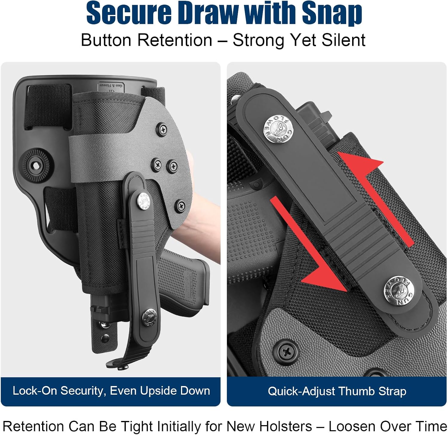 Universal Adjustable Drop Leg Holster - Fits Glock 17 19 22 23 26 Gen3-5, Taurus G2C G3C G3 XL, Beretta 92FS PX4 APX, M&P 9MM Compact, Canik TP9 SF Elite, CZ P07 P09 P10C | Tactical Thigh Platform (No Optic)