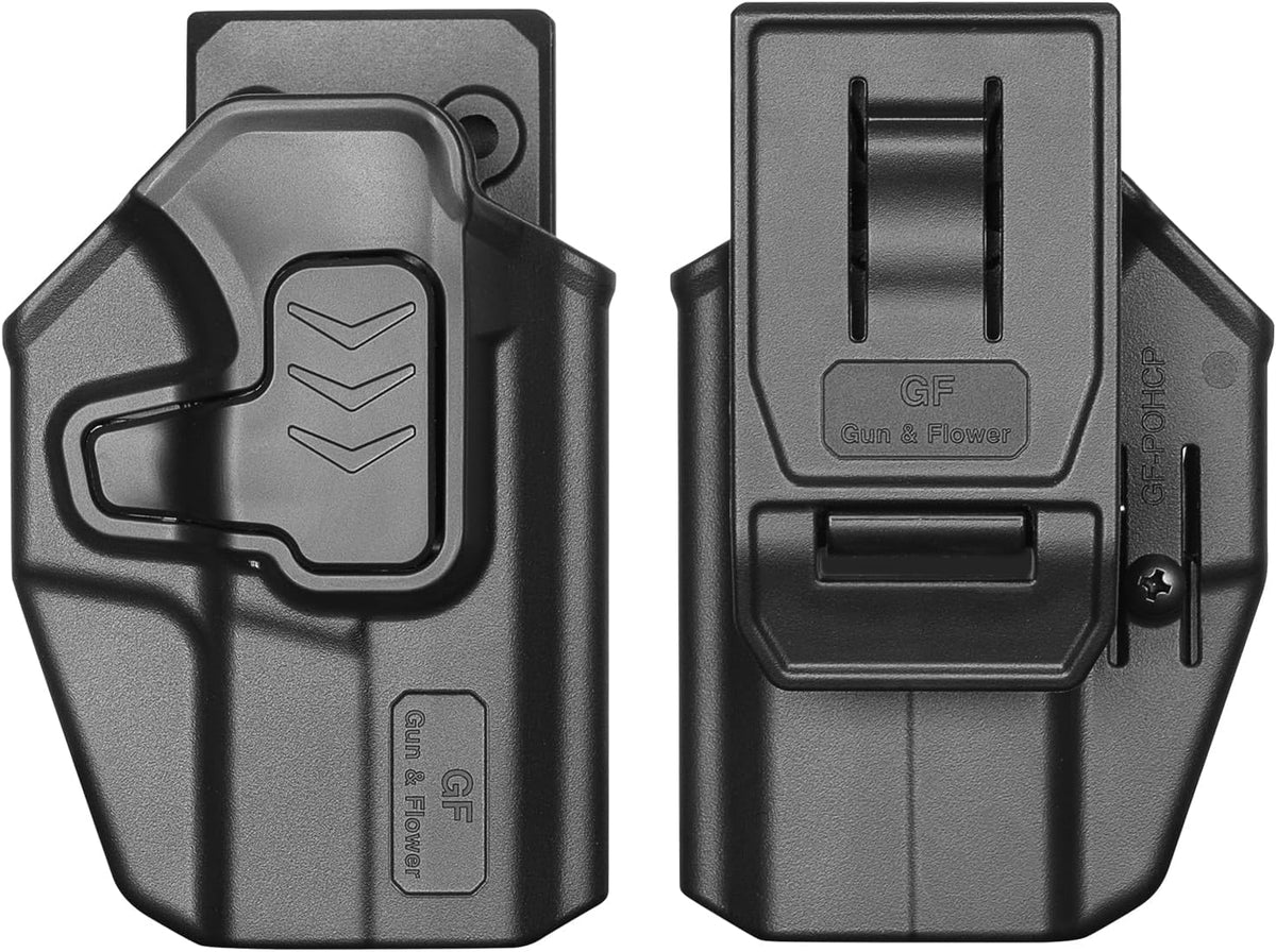 Springfield Hellcat Pro / Hellcat / OSP / RDP OWB Holster - Optic Cut Level II Index Finger Release, Adjustable Retention, 360° Paddle, Right Hand