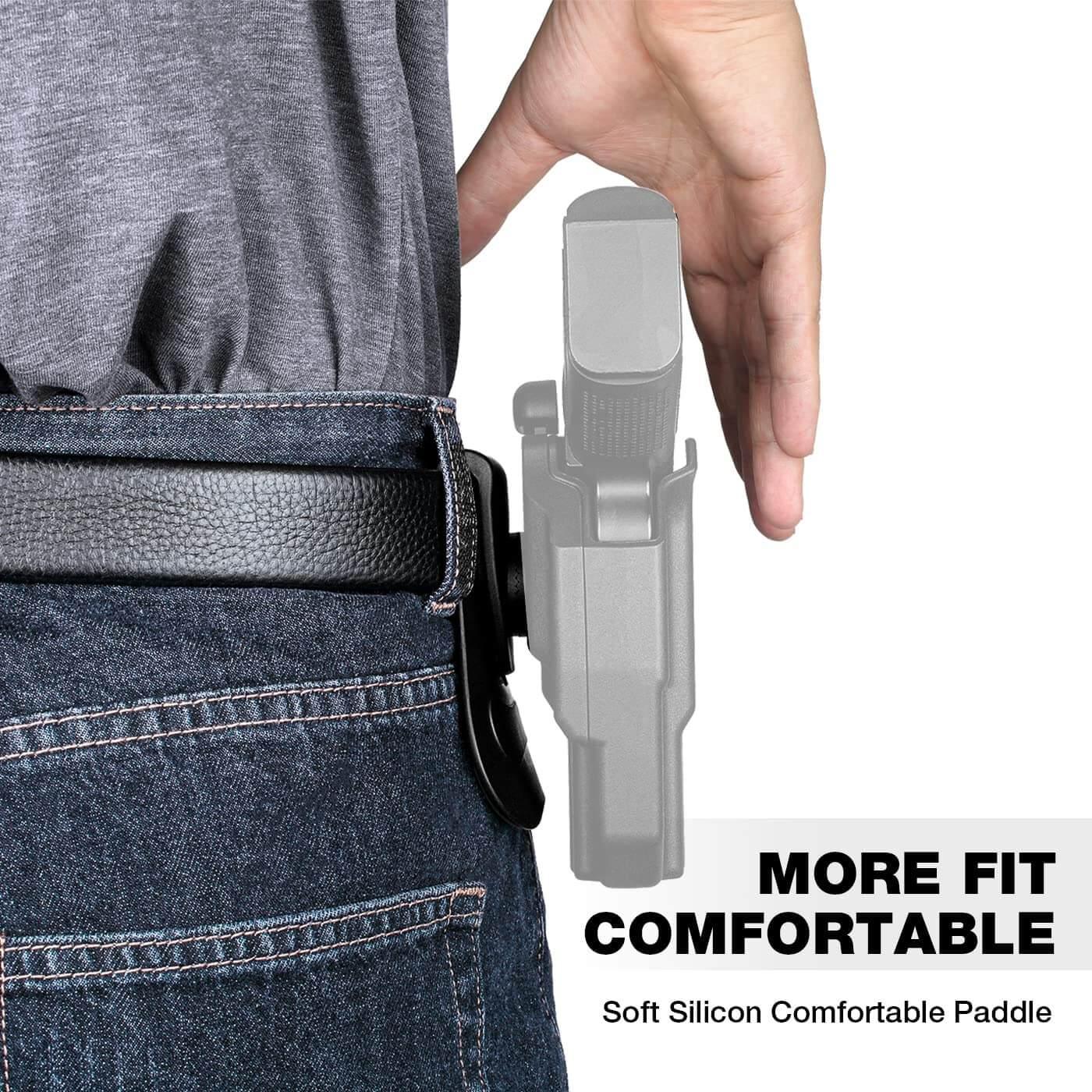 OWB Universal Adjustable Paddle for Holsters and Mag Pouches Gun & Flower