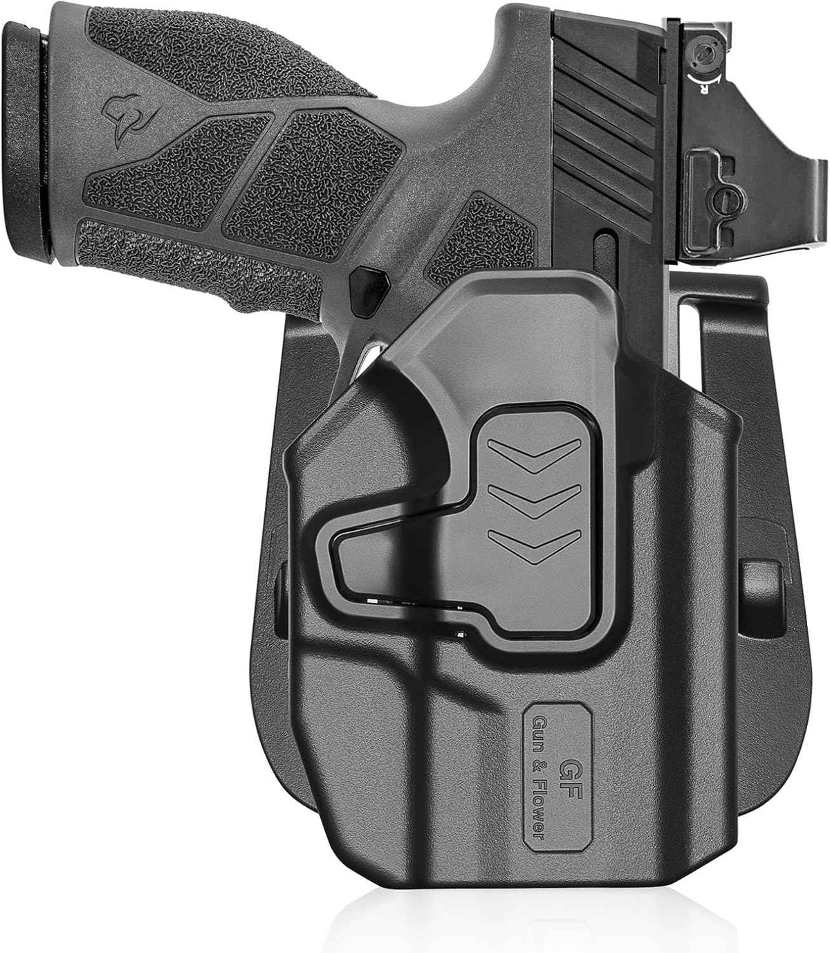 Taurus GX2 OWB Paddle Holster, Level II Retention Outside Waistband Holster, RDS Ready