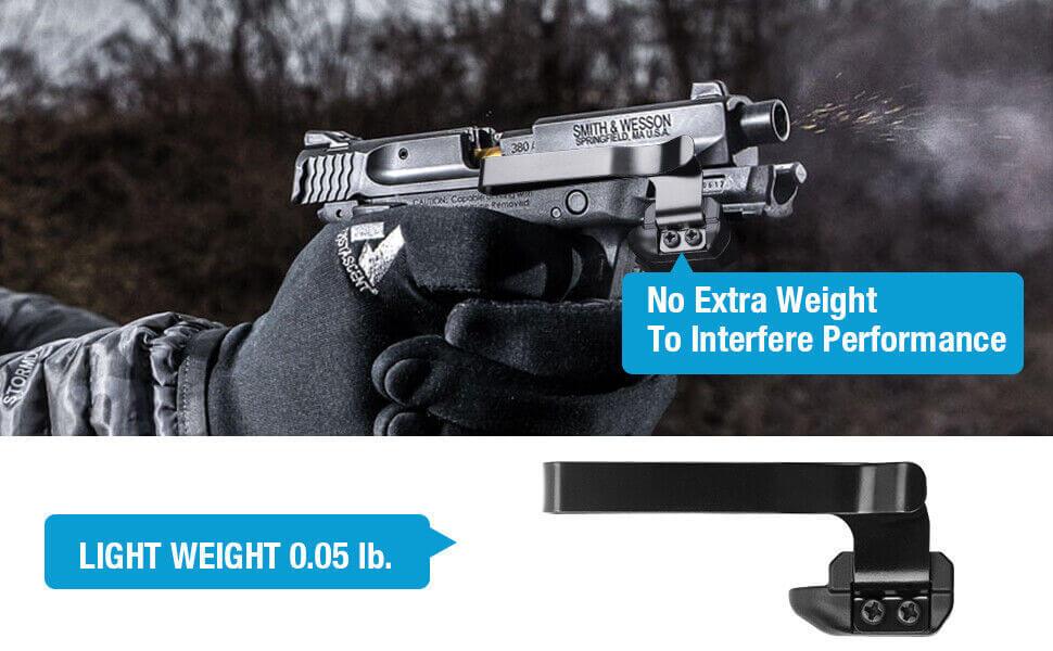 Universal Rail Gun Clip Concealed Carry Gun Clip Fit Gun w/Rail3.1 Inch and Plus | Gun & Flower Gun & Flower
