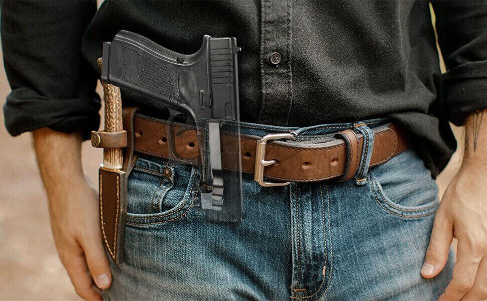 Universal Rail Gun Clip Concealed Carry Gun Clip Fit Gun w/Rail3.1 Inch and Plus | Gun & Flower Gun & Flower