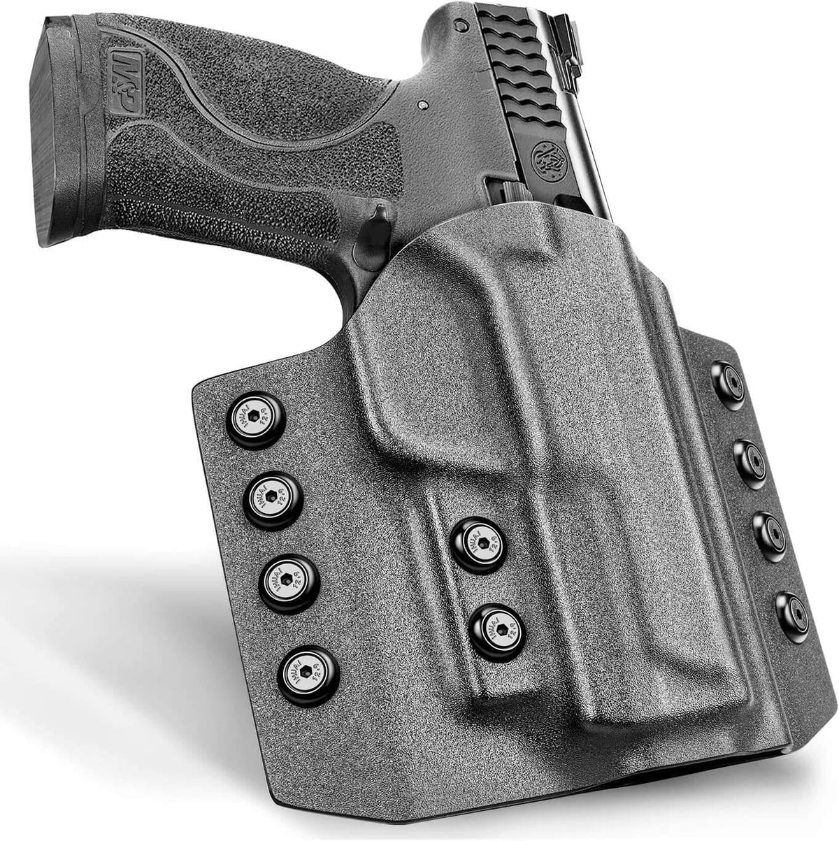 OWB Kydex Holster for M&P 9/40/45 4'' 3.6'' 3.5'' Barrel Model and S&W SD9 VE/SD40 VE - Right Hand | Gun & Flower - Polymerholster