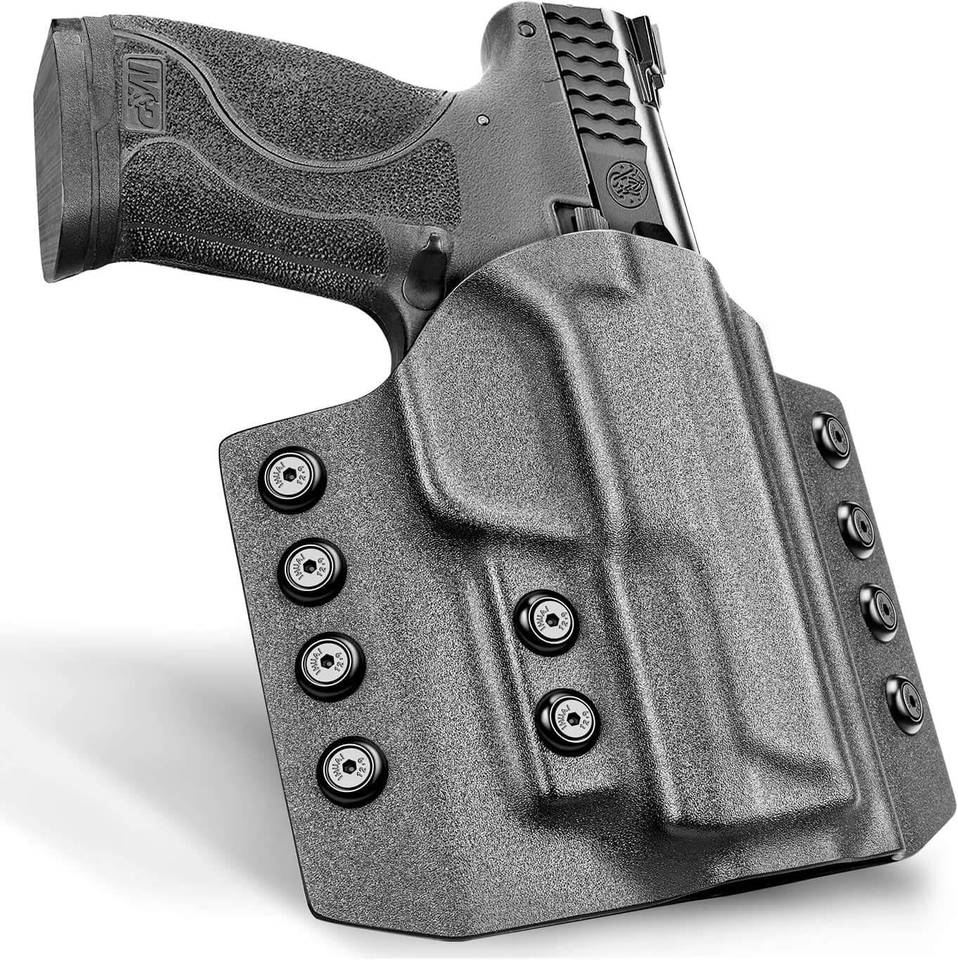 OWB Kydex Holster for M&P 9/40/45 4'' 3.6'' 3.5'' Barrel Model and S&W SD9 VE/SD40 VE - Right Hand | Gun & Flower Gun & Flower