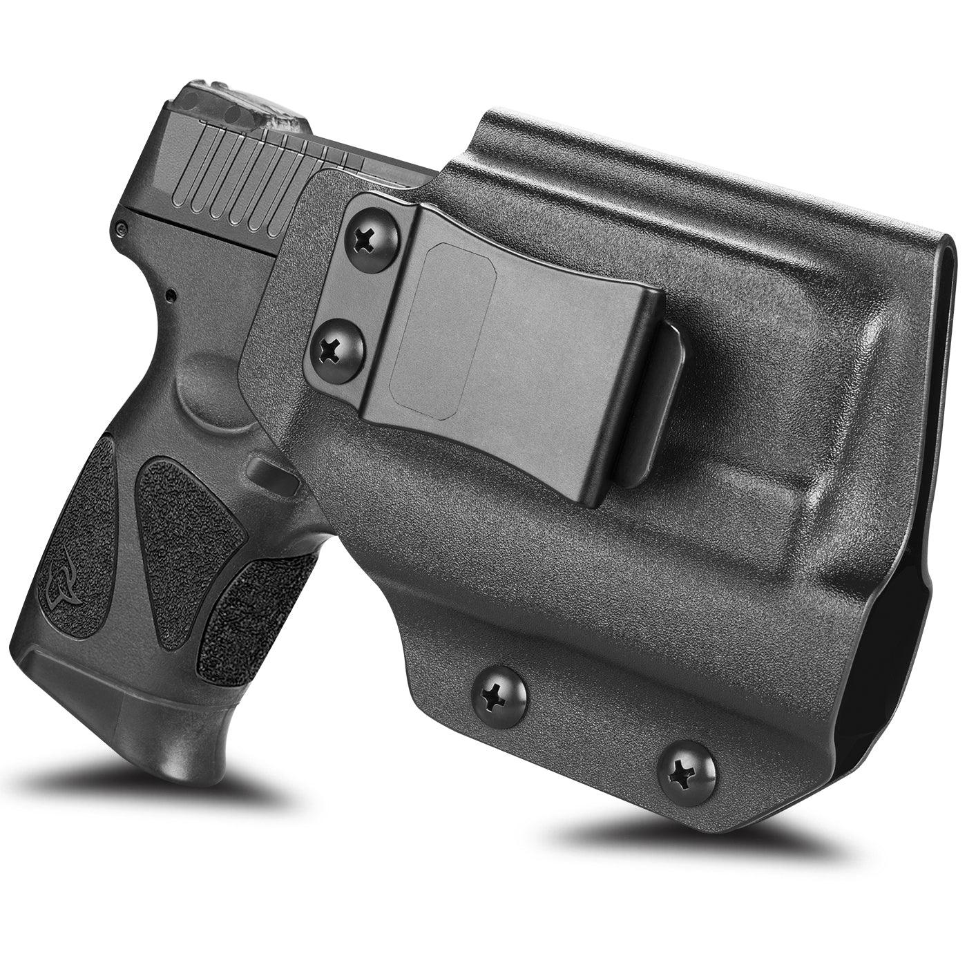 Taurus G2C&G3C Kydex Light Bearing Holster w/Olight PL Mini 2 Valkyrie - Red Dot Sight Optic Cut Gun & Flower