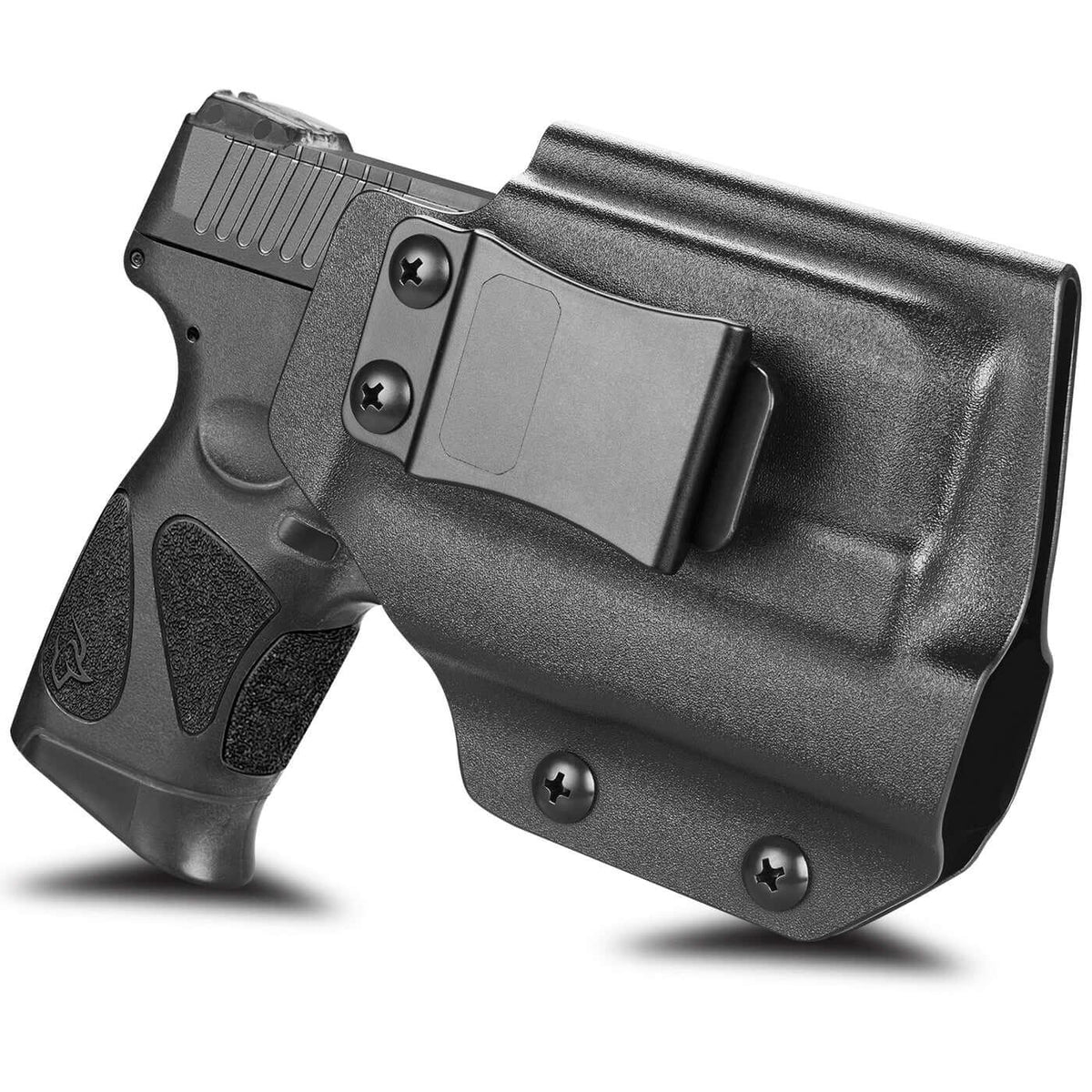 Kydex Light Bearing Holster for Taurus G2C G3C w/Olight Baldr Mini -Red Dot Sight Optic Cut- Left/ Right Hand Gun & Flower
