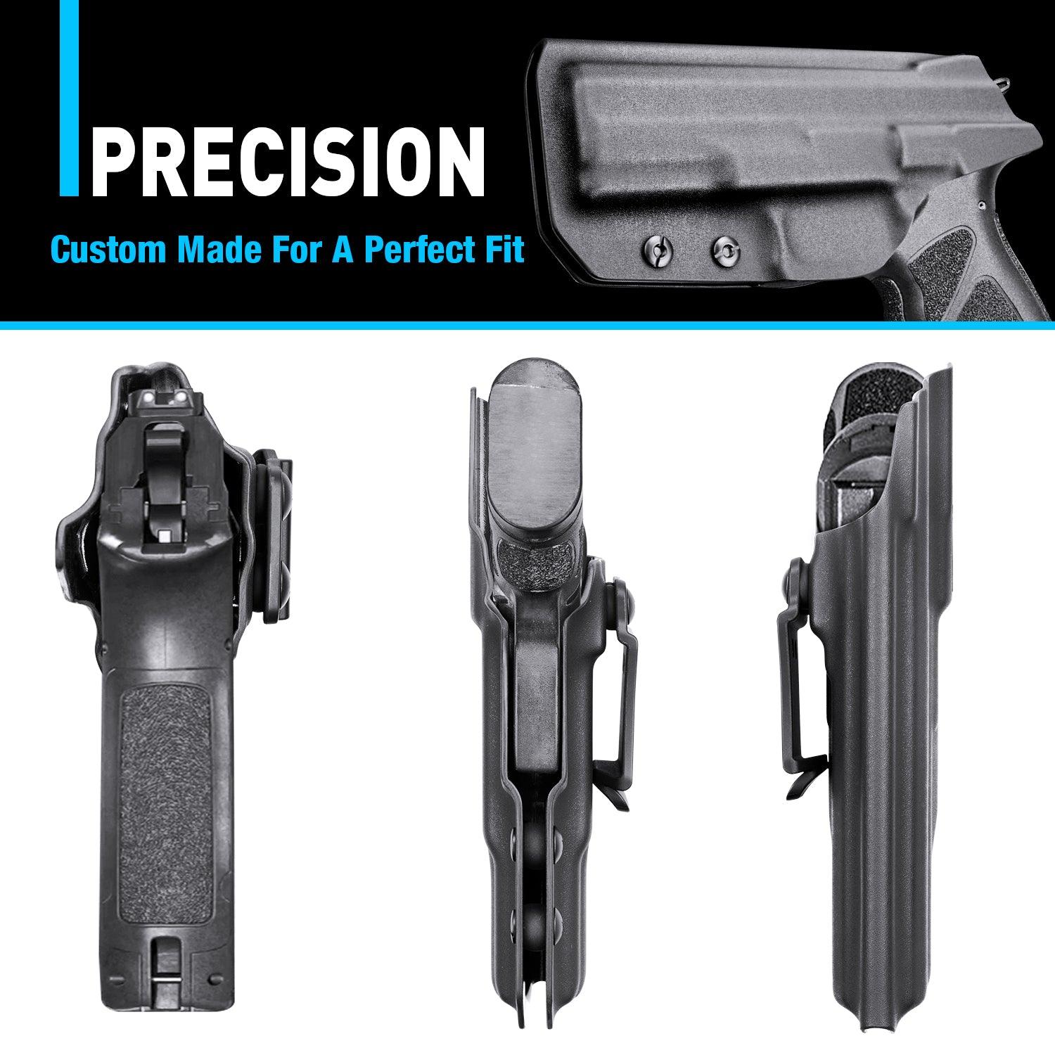 IWB Kydex Holster Custom Molded for Taurus TH9C&TH9 Pistol Trigger Guard Holster | Gun & Flower Gun & Flower