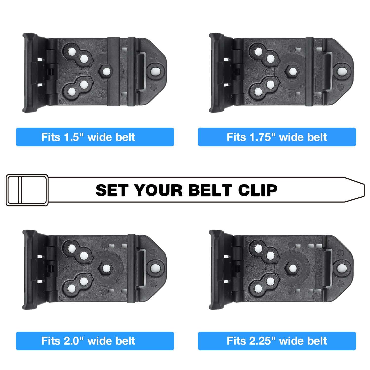 OWB Kydex Holster for SCCY CPX-1 CPX-2 with No Rail, Outside Waistband Holster with Red Dot Sight Optics Cut | Gun & Flower Gun & Flower