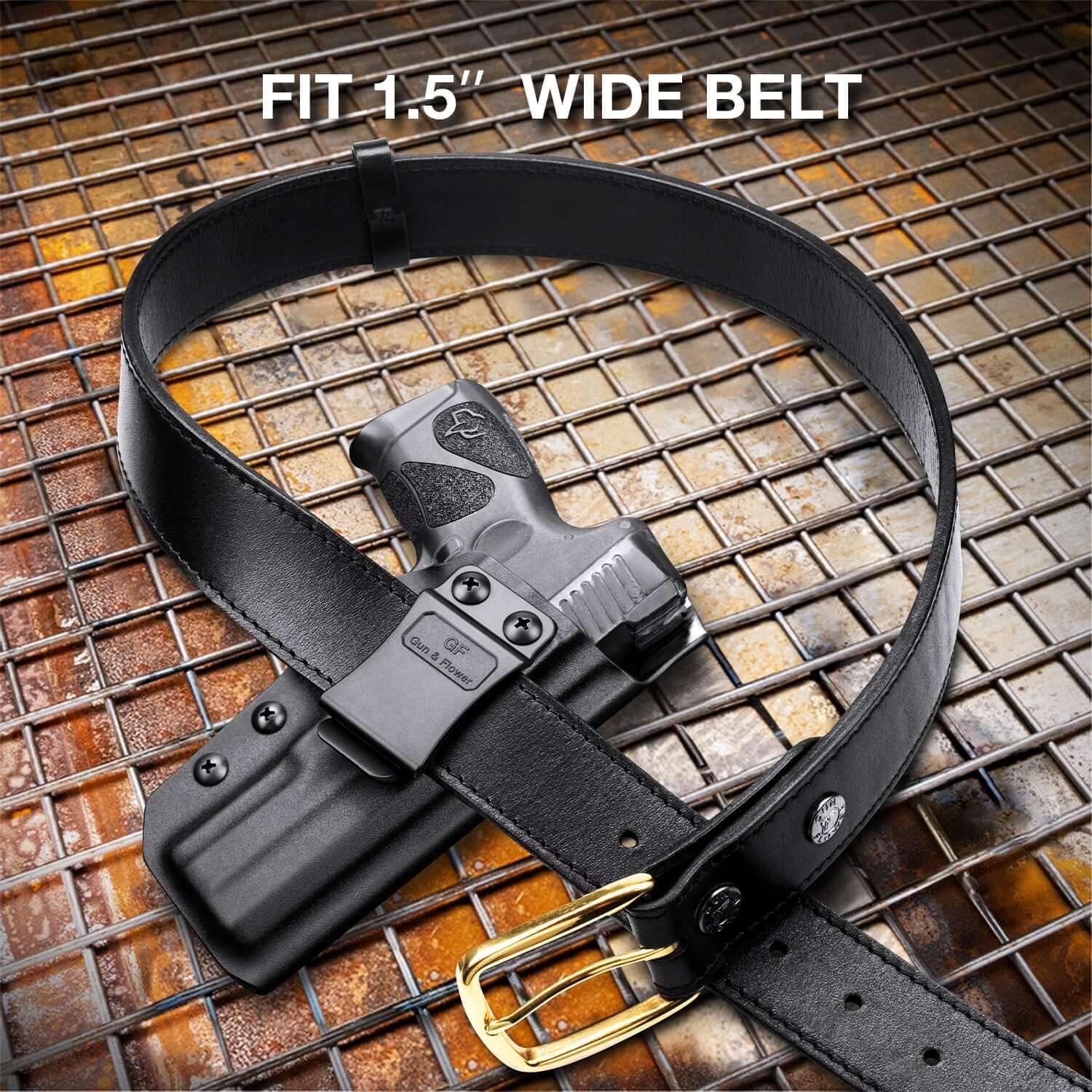IWB Kydex Holster Custom Molded for Taurus TH9C&TH9 Pistol Trigger Guard Holster | Gun & Flower Gun & Flower