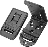 Universal Polymer Belt Clip for Holsters Magazine Pouches and Attachments Outside Waistband Carry Gun Accessoires Adjustable Belt Loop Attachment Gun & Flower