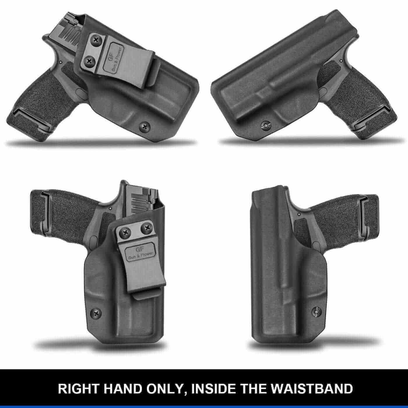 Gun & Flower Kydex IWB Holster Right Springfield Armory Hellcat IWB Kydex Holster