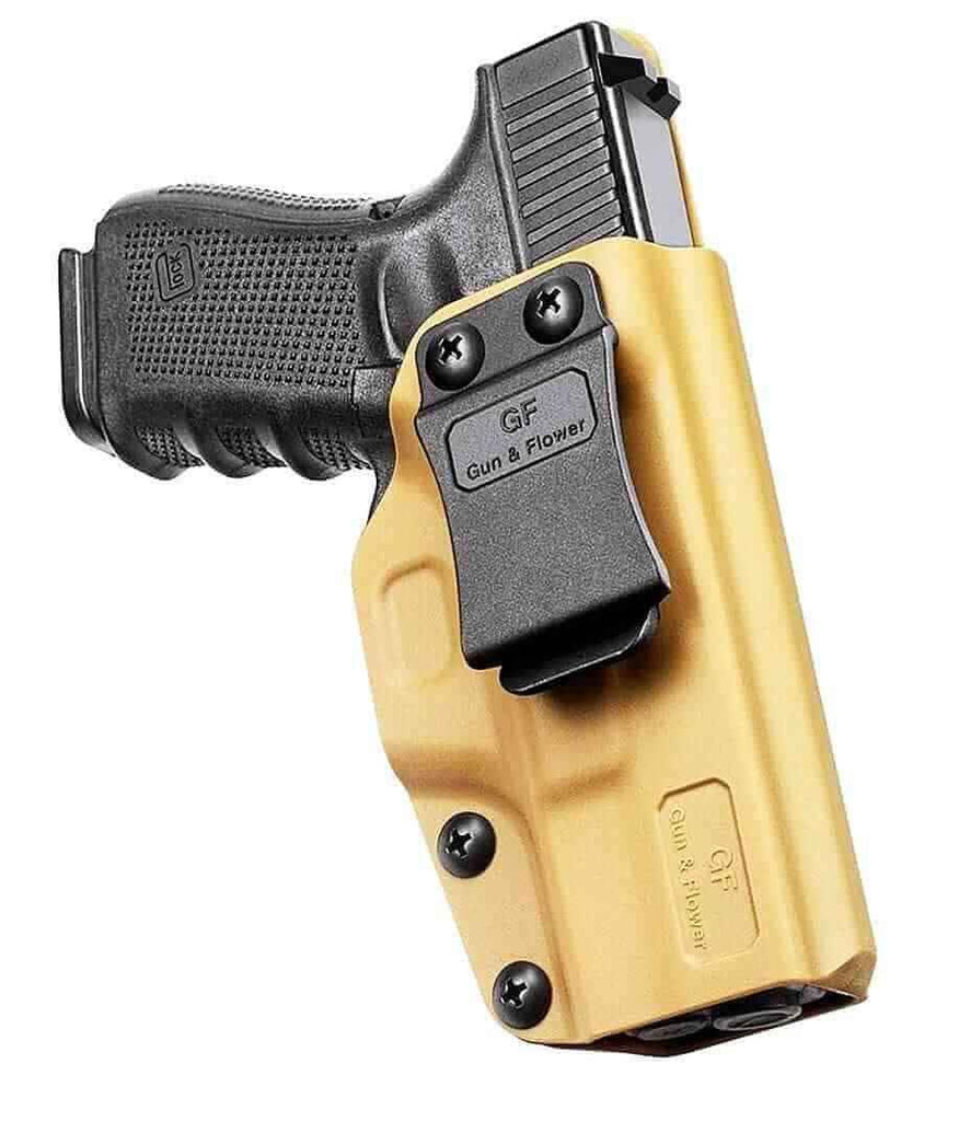 Gun & Flower Glock 19/19X/23/32/45(Gen 5/4/3) Polymer IWB Tan Holster polymerholster