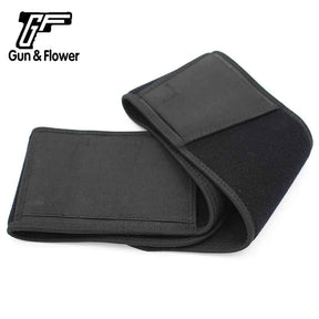 Portable Gun Belts Holster, Black Neoprene Belly Band, Tactical Gun Holster Waist Belt for Concealed Carry