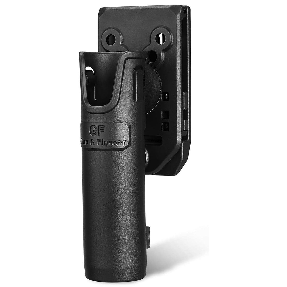 Baton Holder for 1.0 to 1.12 inch Diameter Batons, Expandable Baton Holsters for Duty Belt, 360 Degrees Rotation Tactical Swivelling Baton Pouch, Fits 1.5" 1.75" 2.0" Wide Belt