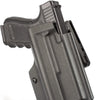 OWB Kydex Holster for Glock 17 22 31 w/ Olight BALDR Mini, Open Carry Holster Adj Retention, Right Hand | Gun & Flower