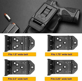 Kydex OWB Holster for S&W M&P Shield 9mm/.40 with Integrated Laser , Right Hand | Gun&Flower