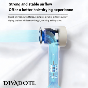 DTVADOTE 1500W Bladeless Hair Dryers Constant Temperature Negative Ion Salon Professional