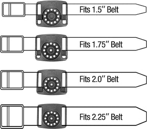 Belt Loop Attachment, Fit Belt Size from 1.5'' to 2.25'', Polymer Belt Loop for Holsters and Attachments, Outside Waistband Carry Gun Accessoires