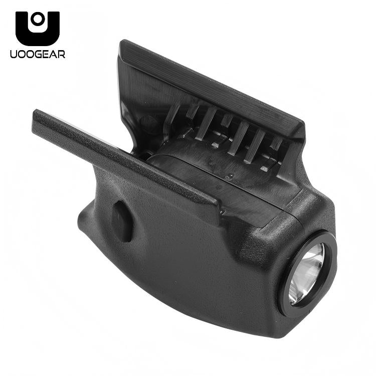 UOOGEAR Mini Gun Light with Kydex Holster Combo - Compatible with Sig P365 / P365X / P365 XL Pistol, 150 Lumens Rail Mount LED Tactical Flashlight SL-1 w/ Holster