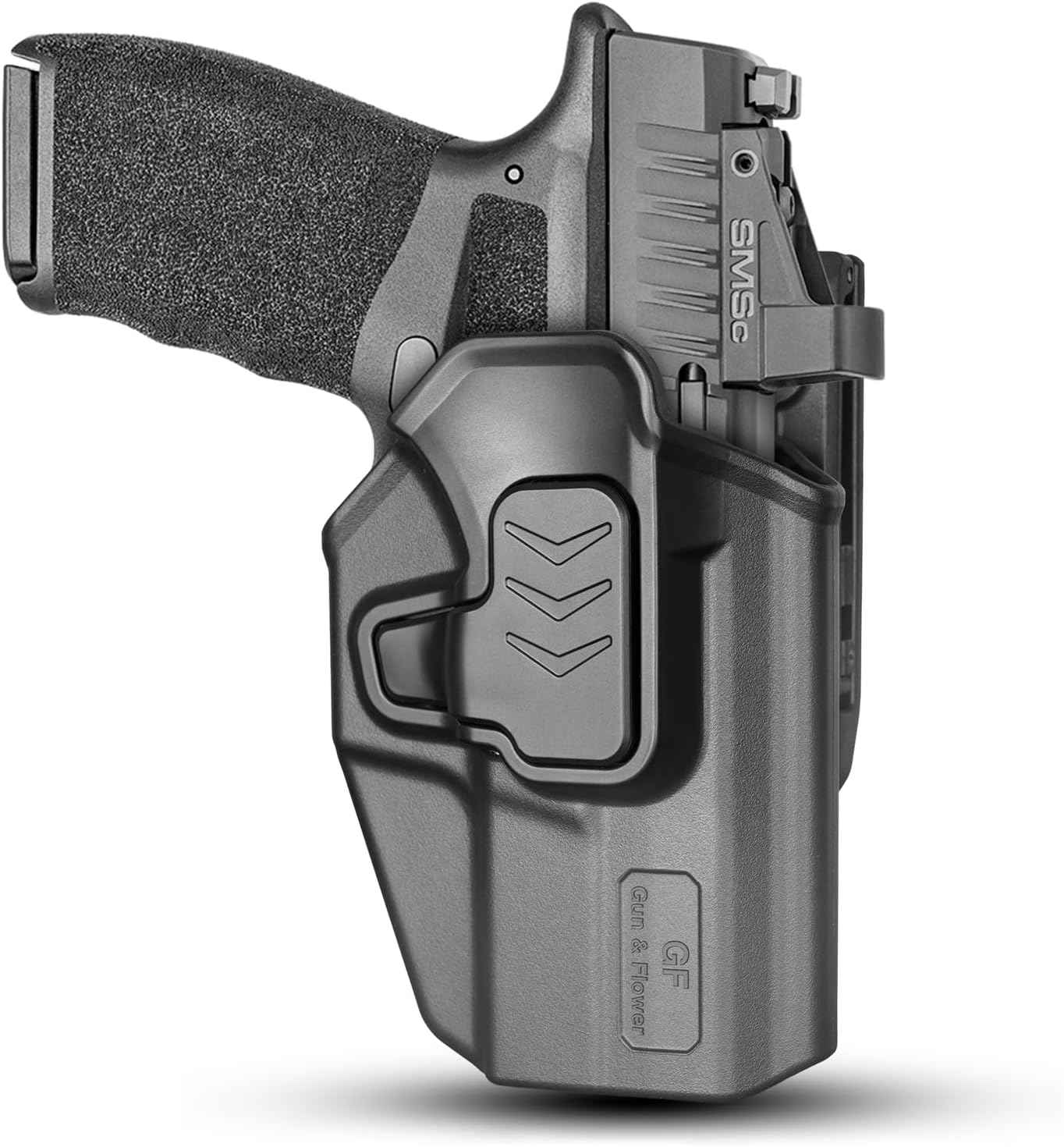 Springfield Hellcat Pro OWB Belt Clip Holster - Level II Retention, RDS / Optic Ready, Outside Waistband Right Hand