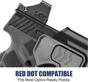 Taurus GX2 OWB Belt Clip Holster , Level II Retention Outside Waistband Holster, RDS Ready