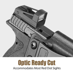 Gunflower S&W Bodyguard 2.0 IWB Kydex Holster - Optic Cut, Adjustable Retention & Cant, Concealed Carry Inside Waistband, Right Hand