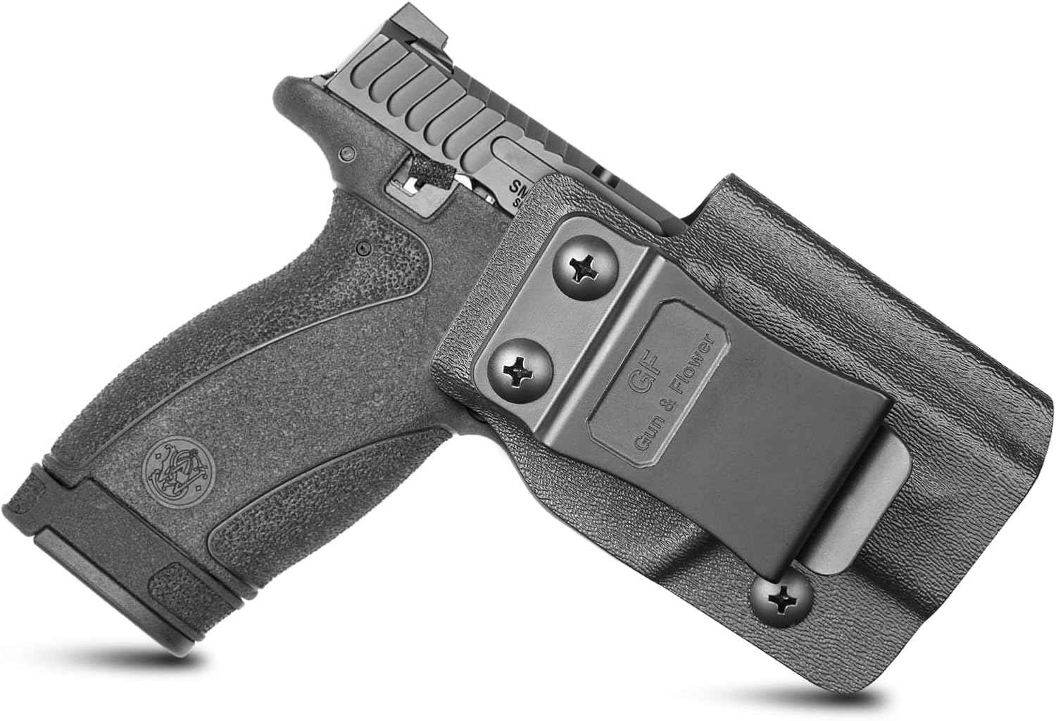 S&W Bodyguard 2.0 IWB Kydex Holster - Optic Cut, Adjustable Cant & Retention, Concealed Carry Inside Waistband, Right Hand