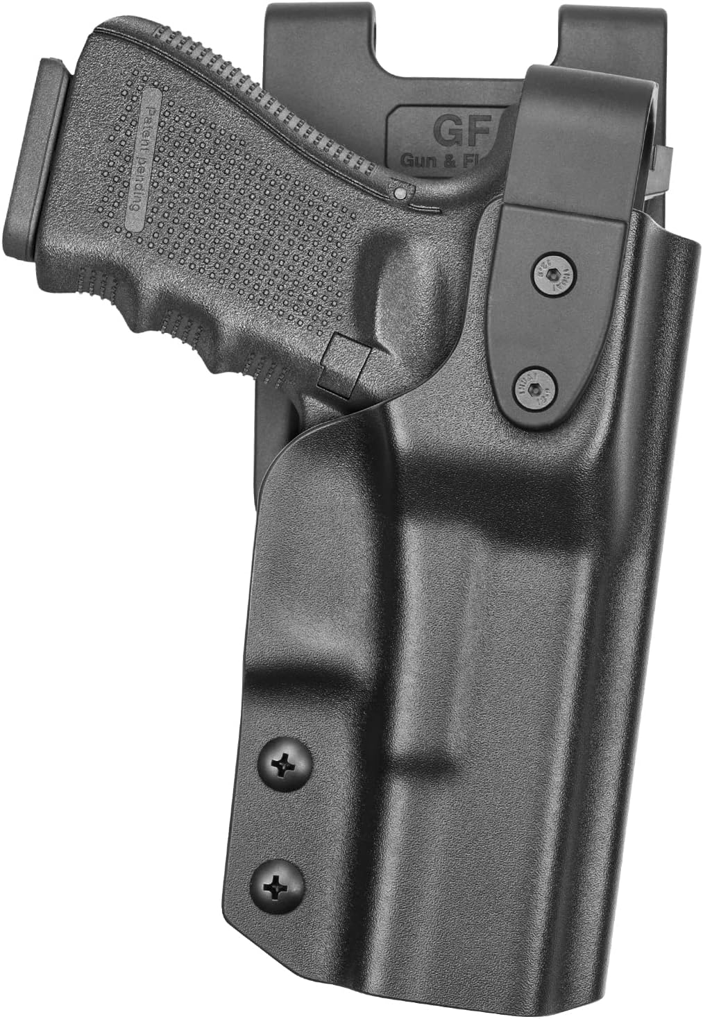 Glock 26 （Glock 19 Mod）Level II/III Retention Holster - Law Enforcement Duty Option GUN & FLOWER