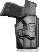 Gun & Flower P365 Holster with Molle Adapter, OWB Holster for Sig Sauer P365X / P 365 SAS / P365 .380, Index Release, Adjustable Cant, Right Hand GUN & FLOWER