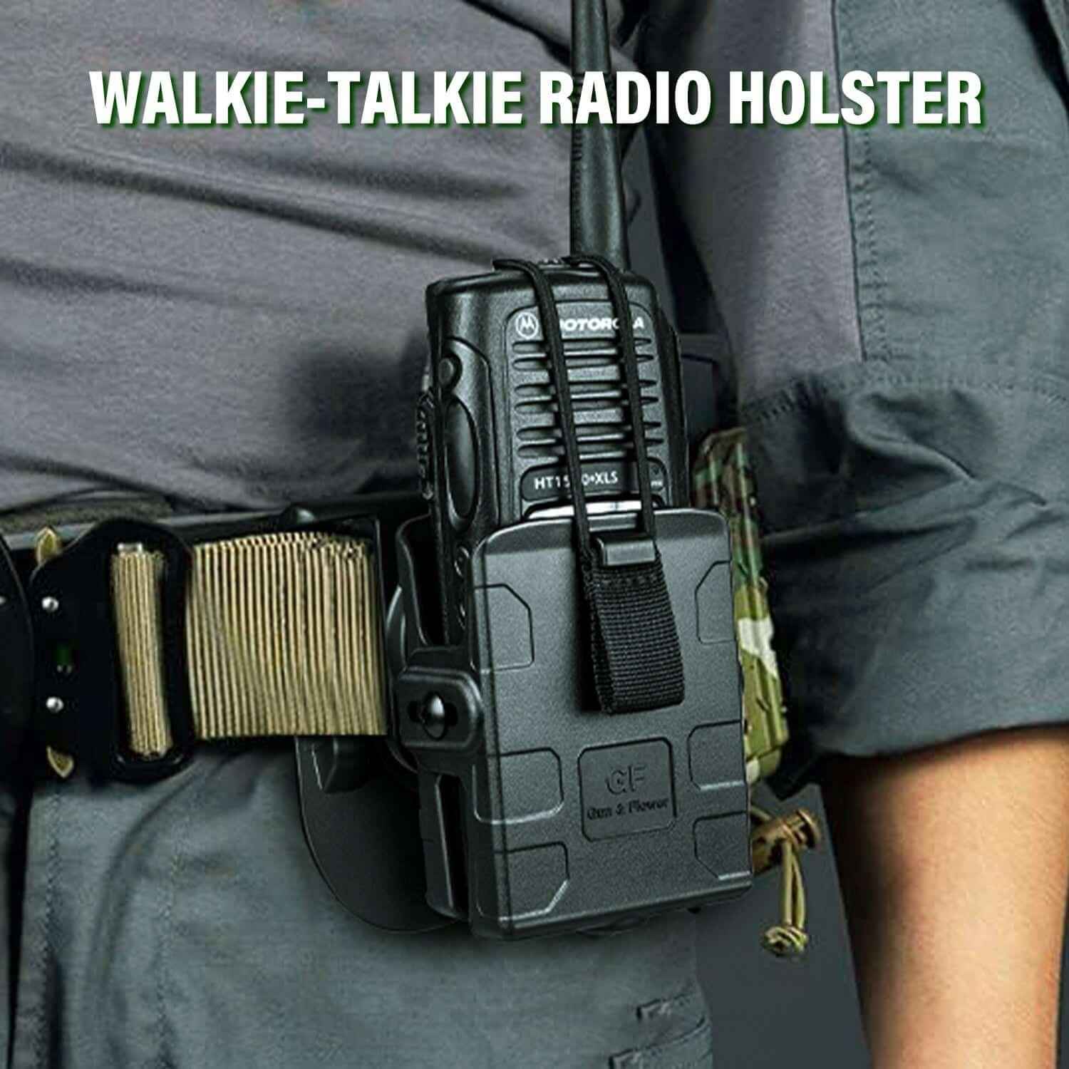 Tactical Radio Holster For Two Way Walkie Talkies Radio Pouch For Mot tactical-radio-holster-for-two-way-walkie-talkies-radio-pouch-for-mot