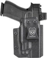 Glock 43X MOS / G48 MOS IWB Kydex Holster - Optics-Ready, TLR-7X/HL-X Sub Compatible, Adjustable Cant & Retention, Fits G43X Rail/G48 Rail/PSA Dagger Micro, Right Hand GUN & FLOWER
