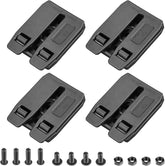 Gun & Flower MOLLE Adapter - Ultra-Strong Compact Gearwheel Design for Holsters, Mag Pouches, Tactical Attachments - Fits 1.5" Belts, Vests & Backpacks - Gunflowerholsters