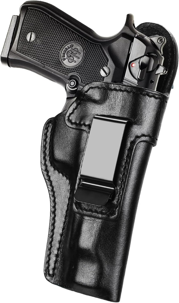 Handmade IWB Leather Holster For Beretta 92 FS|Gun & Flower