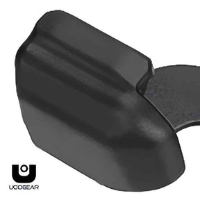 UOOGEAR Universal Rail Gun Clip, Low Profile Concealed Carry Gun Clip Fit: Gun w/Rail 1.31 Inch and Plus
