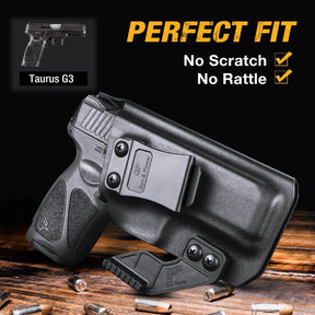 Taurus G3 IWB Kydex Holsters with Claw | Adj. Cant & Retention | Inside Waistband | Right Hand