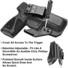 Taurus G3 IWB Kydex Holsters with Claw | Adj. Cant & Retention | Inside Waistband | Right Hand