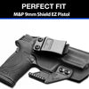 S&W M&P Shield 9mm EZ IWB Kydex Holsters with Claw Adj. Retention | Right Hand