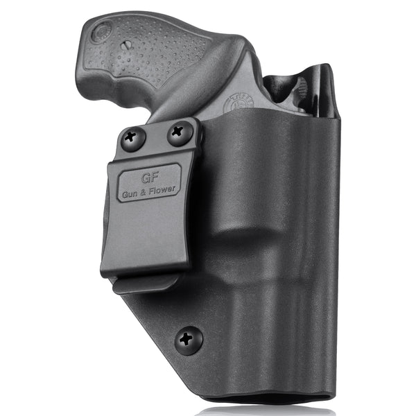 Taurus 85 T85 and S&W 637 642 638 43 442 Revolvers IWB Kydex  Holster Fully Trigger Guard with Red Dot Optics Cut Concealment Carry  | Gun & Flower