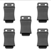 5-Pack 1.5/1.75 Inch Holster Belt Clip for IWB & OWB Sheath | Gun & Flower