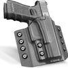 OWB Kydex Holster for Glock 19 19X 23 32 44 45(Gen1-5) Adjustable Retention - Right Hand | Gun & Flower