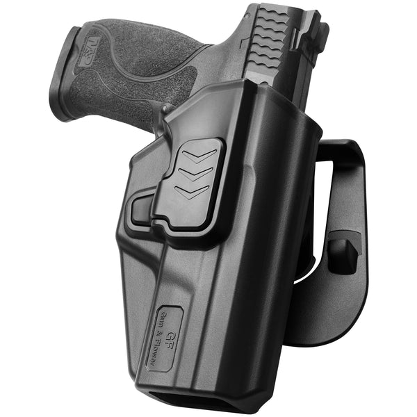 Polymer OWB Paddle Holster Level II Retention for S&W SD9 VE & SD40 VE
