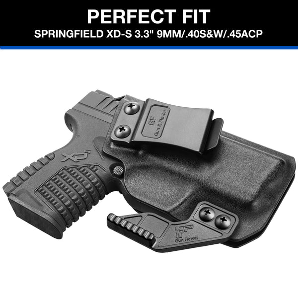Kydex IWB Holster with Claw for Springfield XD-S XDS 3.3