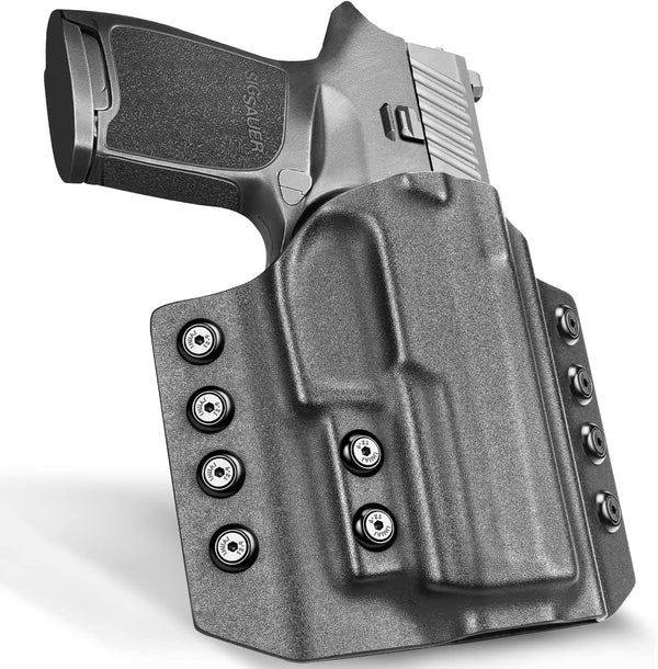OWB Kydex Holster for Sig P320 Compact Sub Compact丨P320 M18 Carry丨P320 XCarry XCompact - Right Hand | Gun & Flower