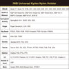 Universal Hybrid Kydex&Nylon IWB Holster Fits 150 Guns for 9mm Pistols for Men/Women Concealed Carry | Gun & Flower