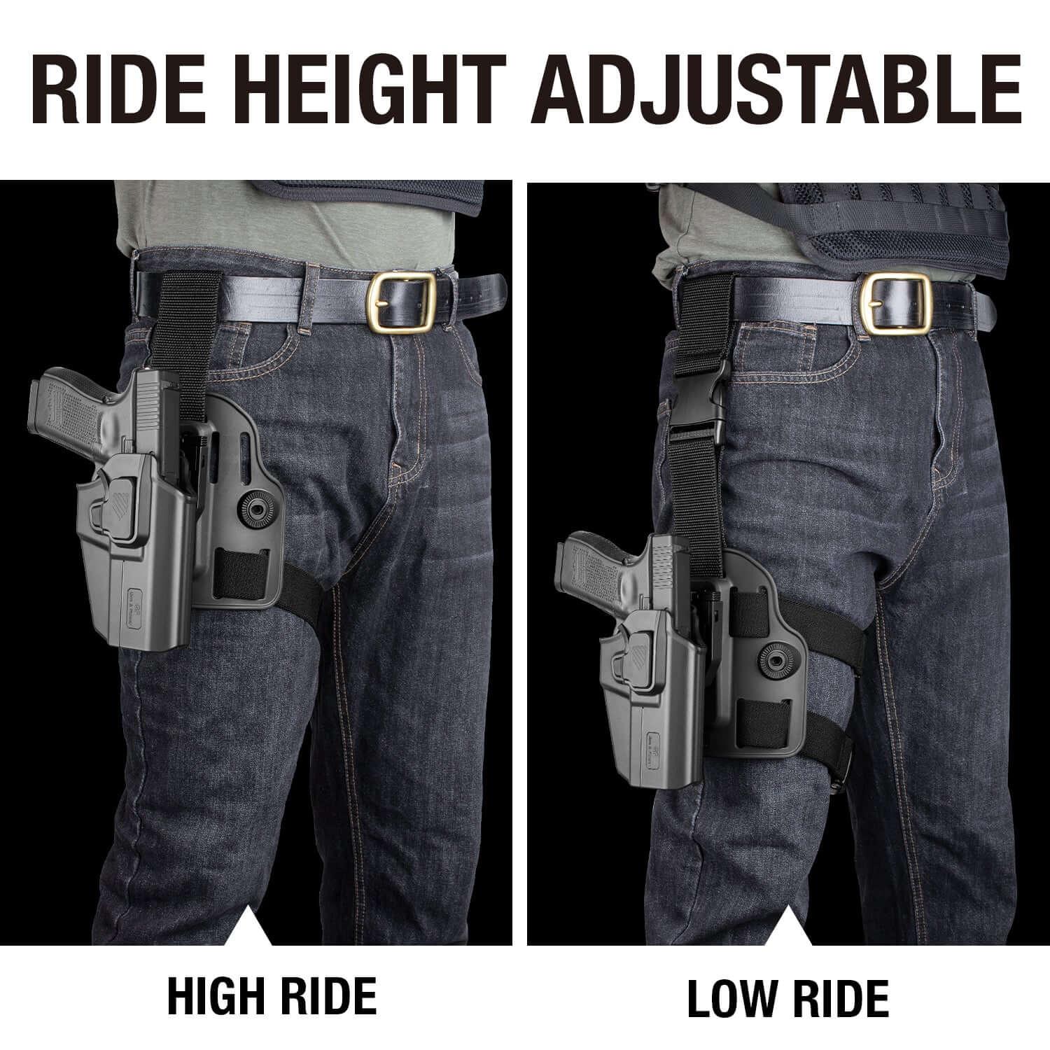 police drop leg holster