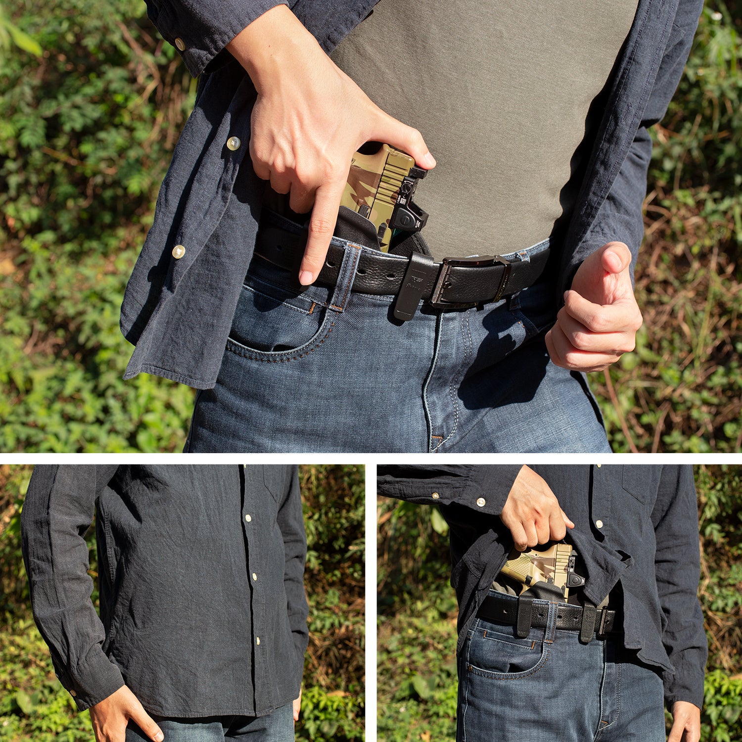 Universal IWB Holster for Concealed Carry, Inside The Waistband
